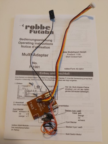 Robbe futaba multi - futaba, multi-adapter